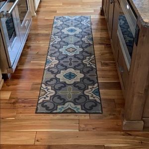 Kitchen runner and rug combo